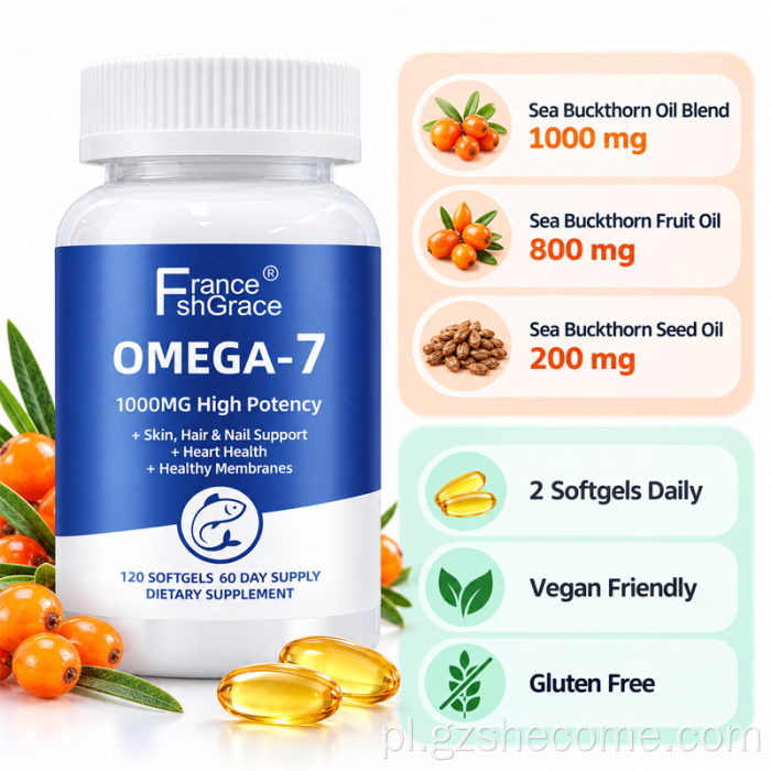 Shecome Support Immune Omega 7 w kapsułkach z olejem rybnym
